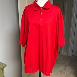 Nike Golf Men's Red Polo Shirt